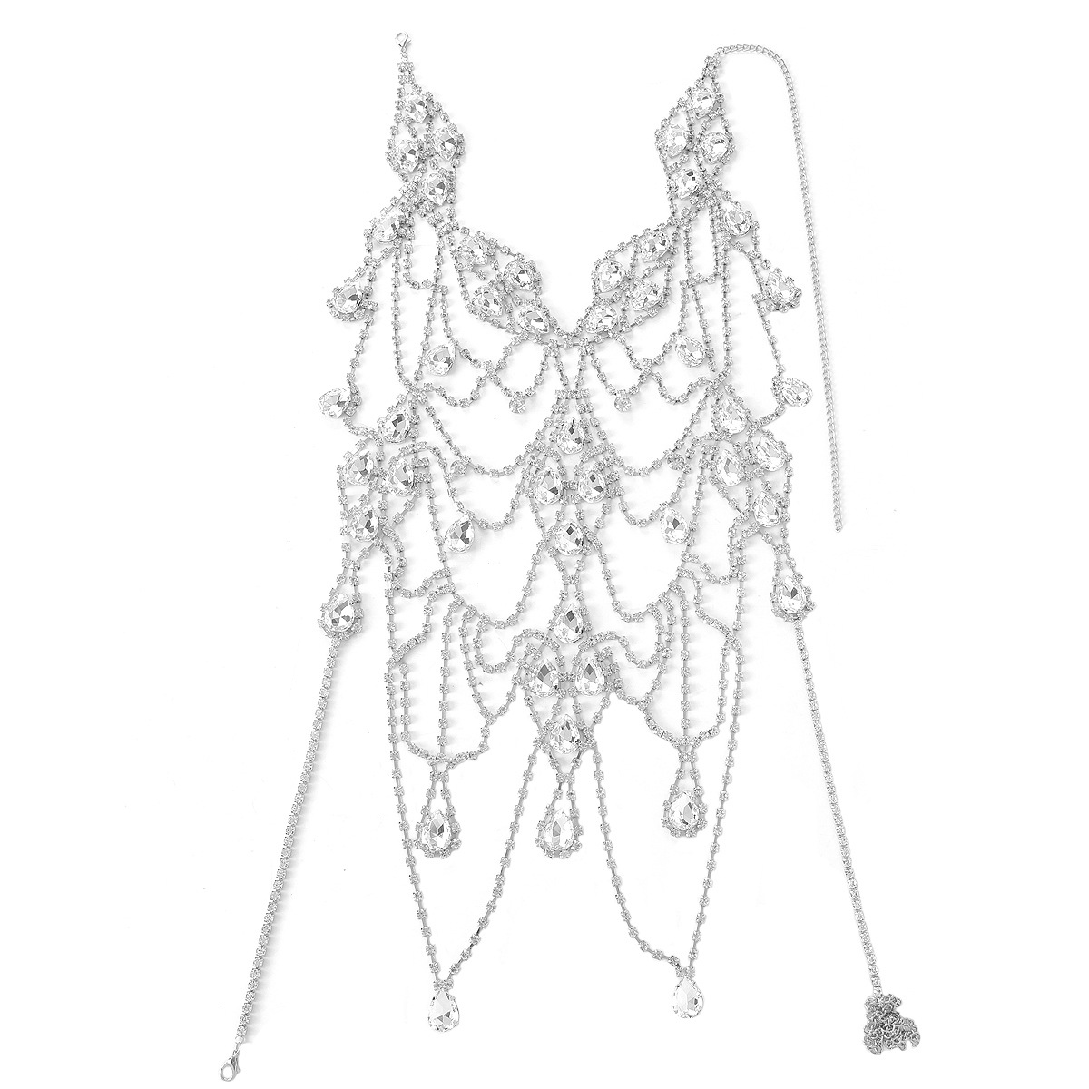 Cadena de pecho con borla de g - Body Jewelry Retainers reseña y precio