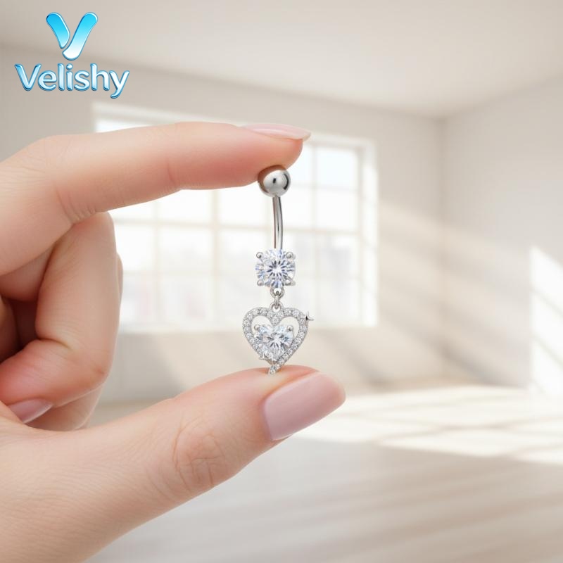 Piercing de Ombligo Colgante d - Body Jewelry Surgical Steel reseña y precio