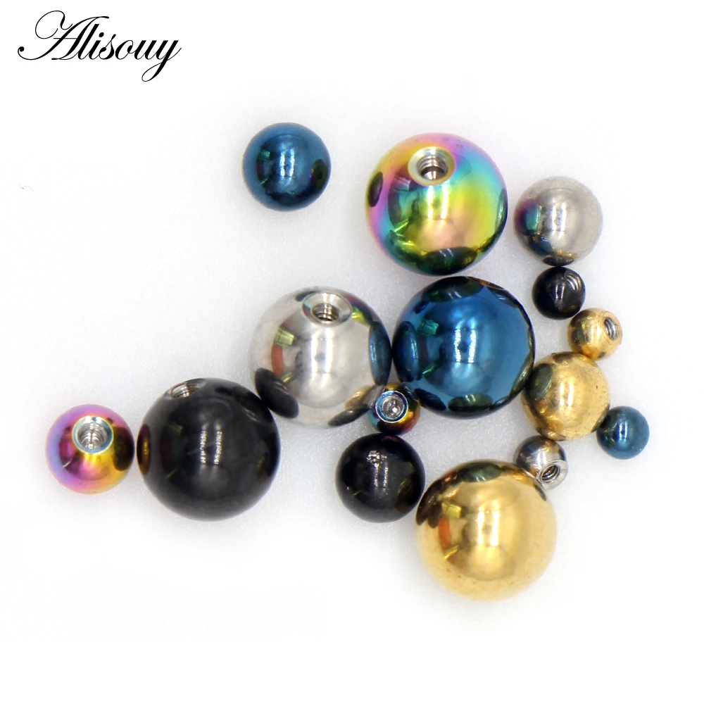 Alisouy 10 unids/lote bolas de - Body Jewelry Replacement Ball reseña y precio