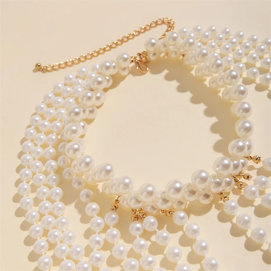 Cadena de Hombro con Borlas y  - Body Jewelry Necklace reseña y precio